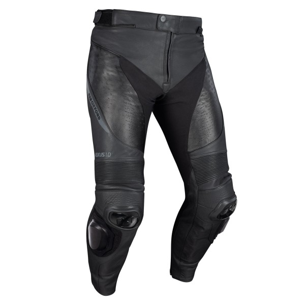 Oxford Oxford Nexus 1.0 Leather MS Pant Stl Blk